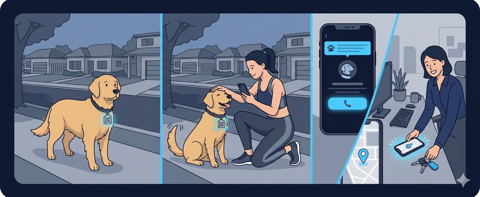Your dog gets out